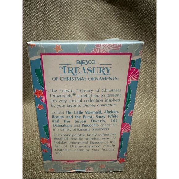 Enesco Disney The Little Mermaid Ornament A Sea-prise For Ariel Sebastian w Box - Picture 4 of 12